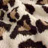Sherpa teddybeer met luipaardprint – amandel/zwart,  thumbnail number 2