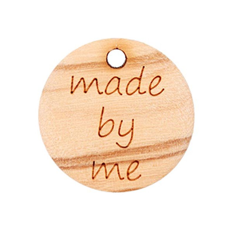 Houten bekleding met opschrift [ Ø 18 mm ] | Prym – natuur,  image number 1
