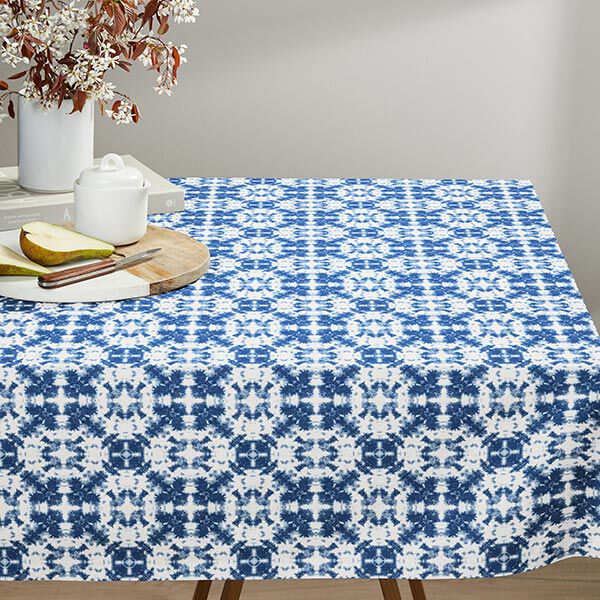 Decostof canvas Batik – blauw/wit, image number 8