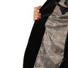 Voeringstof Jacquard Dartborden en pijlen – grijs/goud,  thumbnail number 5