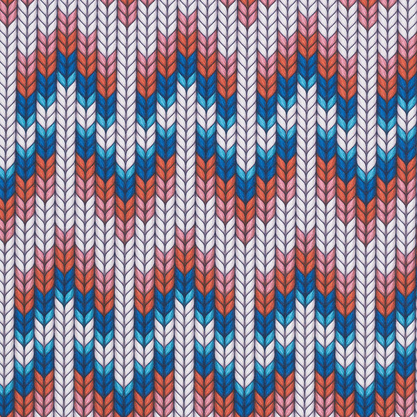 SHIELD PRO Antimicrobiële jersey Knit – koningsblauw/rood | Albstoffe,  image number 1
