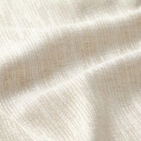 Decostof Jacquard abstracte stof gerecycled – natuur, 