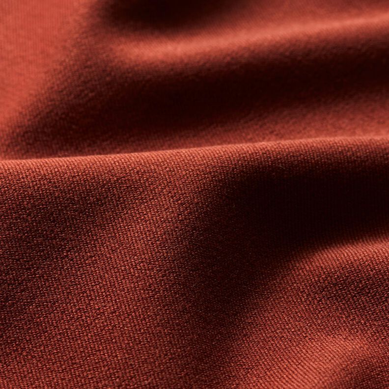 Bi-stretch gabardine – roodbruin,  image number 2