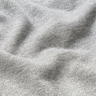 Glitter jersey gemêleerd – zilver, 