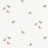 Mousseline/dubbel gehaakte stoffen Vogeltjes – ivoor,  thumbnail number 5