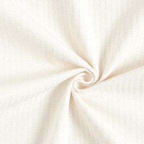 Decostof Jacquard Subtiele strepen – ecru, 
