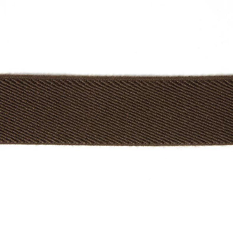 Elastiek Basic - donkerbruin,  image number 1