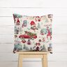 Decostof Gobelin Kerstkabouters – lichtbeige/rood,  thumbnail number 9