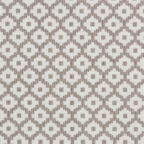 Outdoorstof jacquard Ruiten – grijs, 