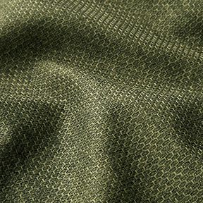Bekledingsstof Honingraatstructuur – donkerolijf, 