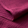 Mousseline/dubbel gehaakte stoffen – bordeauxrood,  thumbnail number 5