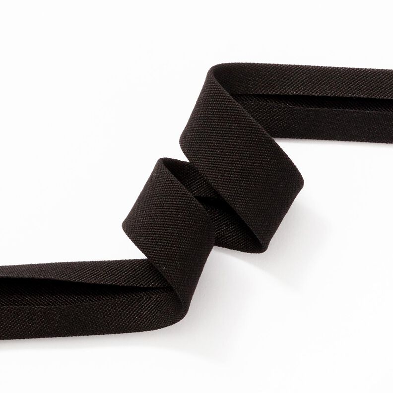 Outdoor Biasband gevouwen [20 mm] – zwart,  image number 3