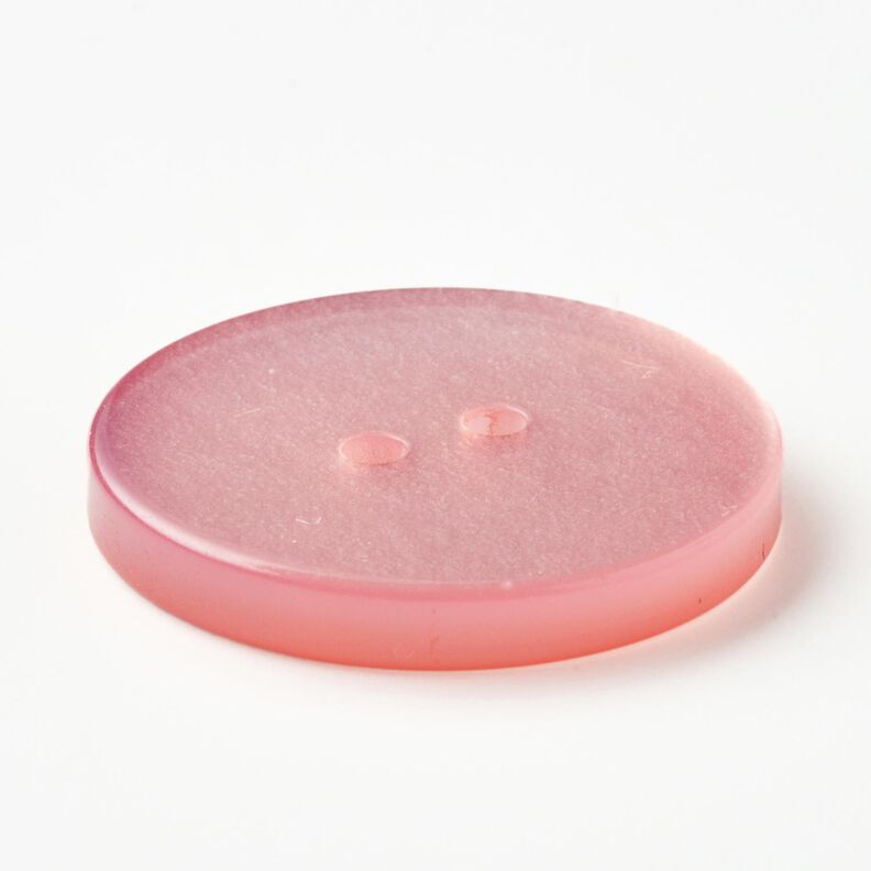 2-gats knoop glanzend [Ø 25 mm] – roze,  image number 3