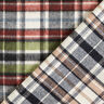Jasstof dubbelzijdige tartan ruit – grijs/karmijnrood,  thumbnail number 1
