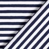 Katoenjersey smalle strepen – marineblauw/wit,  thumbnail number 5