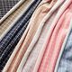 Katoenjersey geruit motief – zalm,  thumbnail number 7