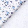 Katoenjersey romantische bloemen – wit,  thumbnail number 4
