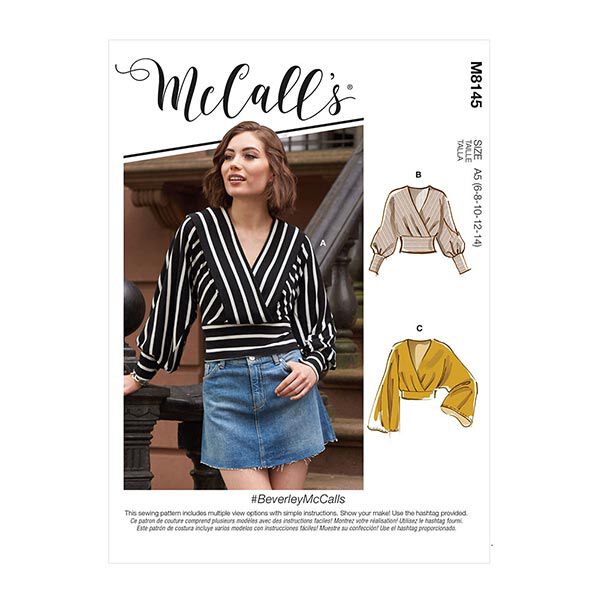 Top, McCall´s 8145 | 42-50, image number 1