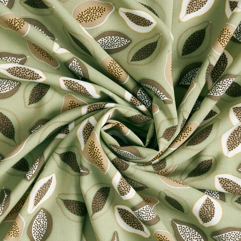 Viscosestof Papaja's – riet/taupe, image number 3