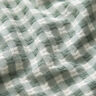 Katoenen stof gestructureerde ruiten – wit/riet,  thumbnail number 2