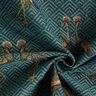 Jacquard gobelin Pauwen – petroleum,  thumbnail number 3