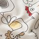 Decostof Canvas Comic kippen – natuur,  thumbnail number 2