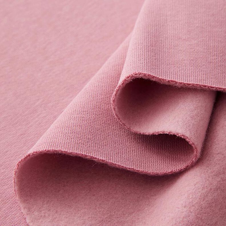 Sweatshirt geruwd – oudroze, image number 4