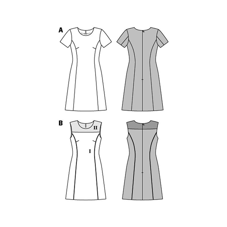 Jurk, Burda 6627,  image number 4