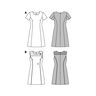 Jurk, Burda 6627,  thumbnail number 4