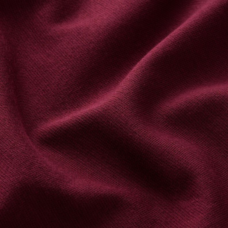 Boordstof effen – bordeauxrood,  image number 2