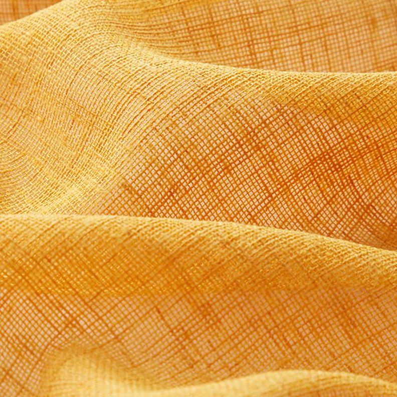 Vitragestof Voile Ibiza 295 cm – currygeel,  image number 2