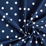 Badpakstof Polkadots – marineblauw/wit,  thumbnail number 3