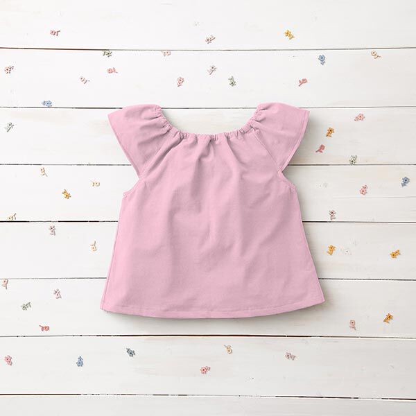 Katoenjersey medium effen – roze,  image number 7