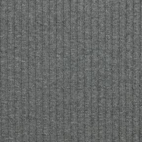 Ribjersey Enkelvoudig breipatroon – donkergrijs, 