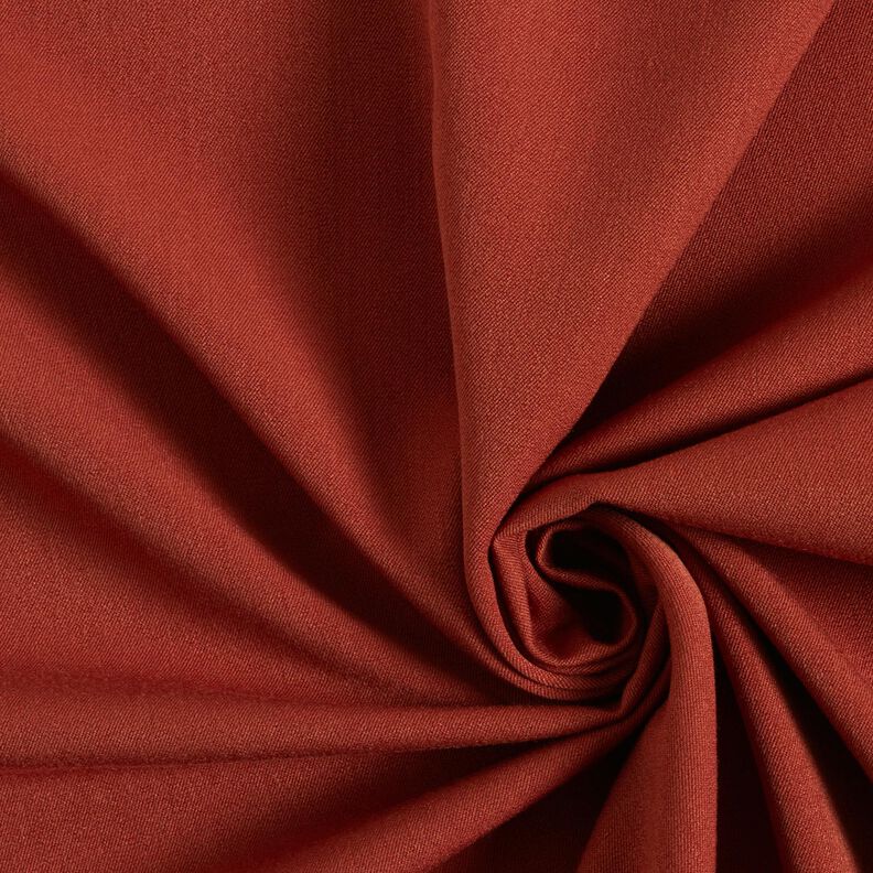 Bi-stretch gabardine – roodbruin,  image number 1