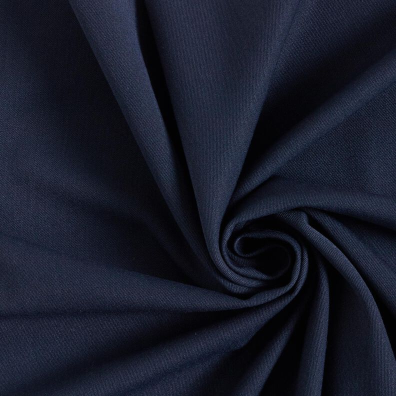Bi-stretch gabardine – zwart blauw,  image number 1