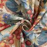 Decostof Half panama bloemen en bessen – natuur/karamel,  thumbnail number 3