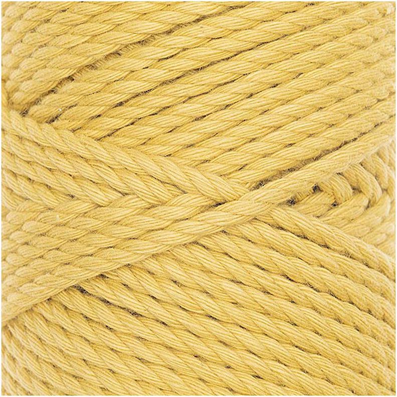 Creative Cotton Cord Skinny macramé-garen [3mm] | Rico Design – mosterd,  image number 2