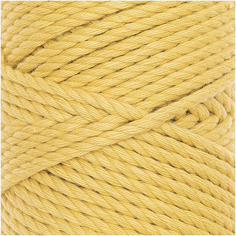 Creative Cotton Cord Skinny macramé-garen [3mm] | Rico Design – mosterd,  image number 2