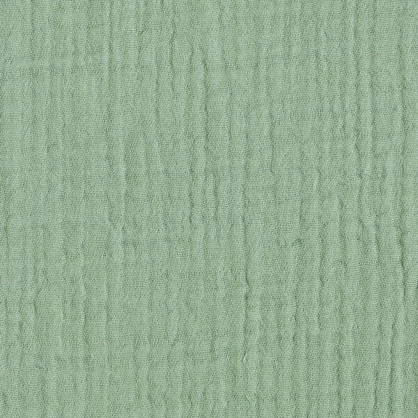 GOTS Drielaagse katoenen mousseline – riet, image number 1