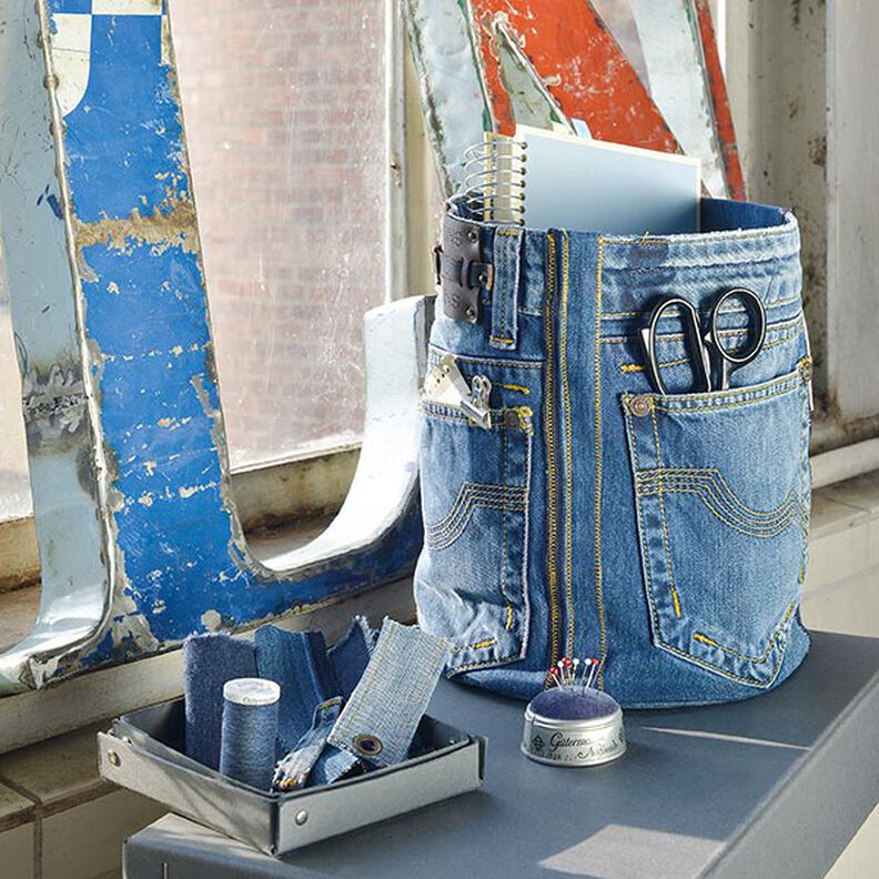 Naaigarenset denim [ 100m | 6 Stuk ] | Gütermann creativ – kleurenmix,  image number 14