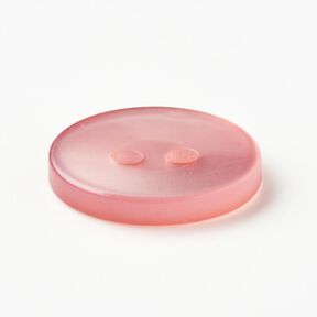 2-gats knoop glanzend [Ø 15 mm] – roze, 