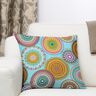 Outdoorstof Canvas Mandalas – turkoois,  thumbnail number 8