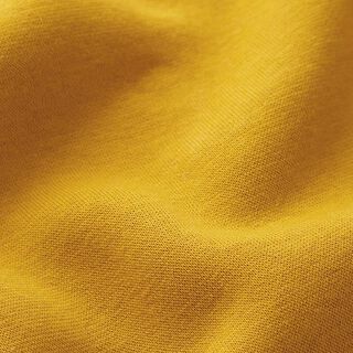 Sweatshirt geruwd – mosterd, 