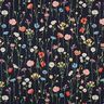 Decostof Gobelin Wilde bloemen – zwart/roos,  thumbnail number 1