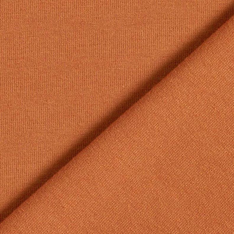 Katoenjersey medium effen – terracotta,  image number 3