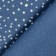 Katoenjersey onregelmatige punten – jeansblauw,  thumbnail number 4