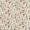 Mousseline/dubbel gehaakte stoffen Herfstbloemen – ecru,  thumbnail number 1