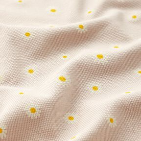 Wafel jersey Madeliefjes – natuur, 