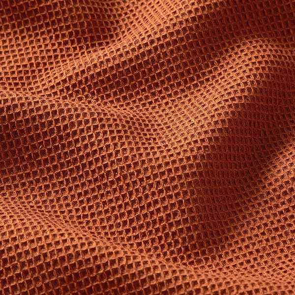 Wafelpiqué mini – terracotta,  image number 2